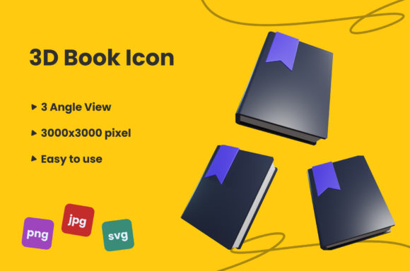 3D Book Icon: Elevating Visual Storytelling Across Digital Platforms