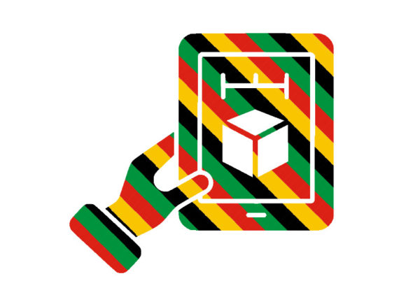 3D Cube Tablet Logo