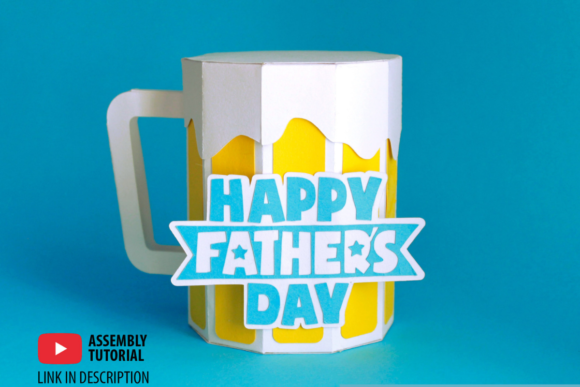 3D Father's Day Beer Gift Box