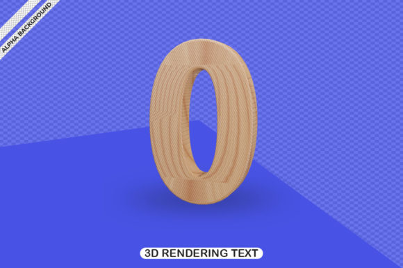 3d Text Effect Zero Render Texture