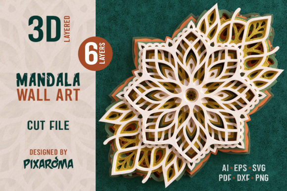 Layered 3D Mandala Wall Art Cut File: A Practical Guide to Dimensional Home Decor