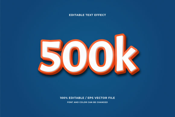 Mastering Visual Impact with the 500k Editable 3D Text Effect