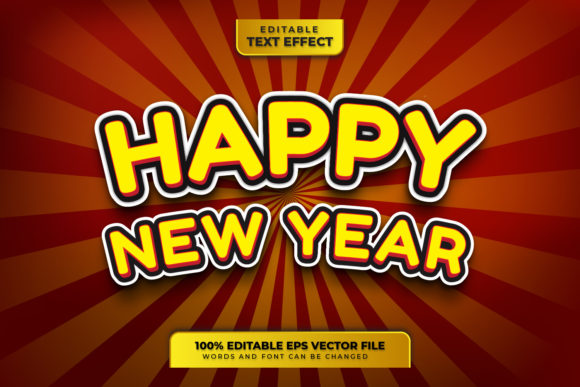 Revolutionizing Digital Celebrations: The Strategic Value of the Happy New 3D Year Editable Text Effect