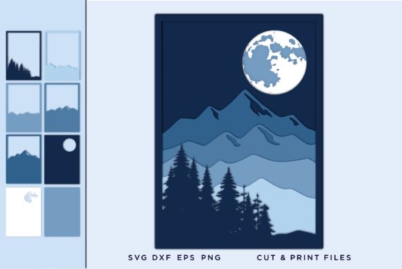 Transform Your Space with Wall Art 3D: The Ultimate Guide to Using Moon SVG Files for Cricut Projects