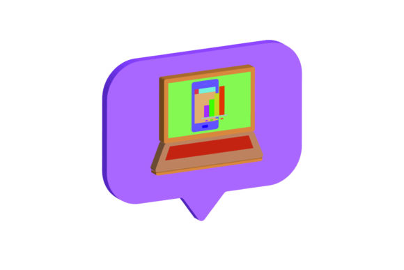 Unlocking Creative Potential with the Icon Laptop 3D Cellphone Digital Asset Pack